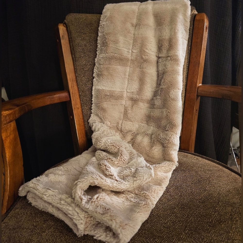 Cream Throw Blanket